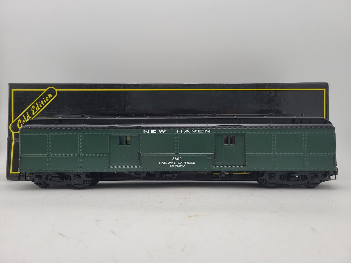 Weaver G22602LD New Haven B6OB Baggage & Mail Car #3800 VG/Box