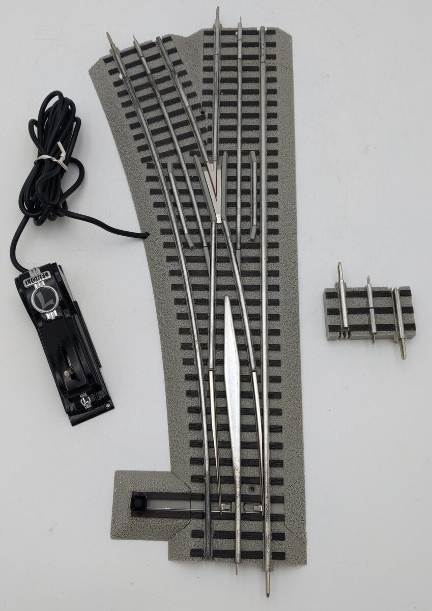 Lionel 6-12048 O72 Left Hand Remote-Control FasTrack Switch Turnout EX/Box
