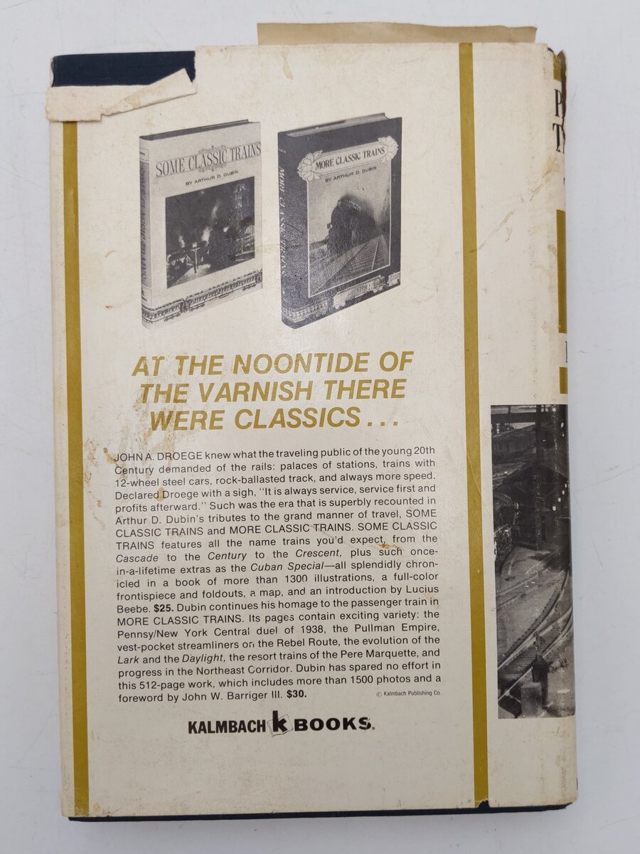 Passenger Terminals and Trains Hardcover Book By John A. Droege VG