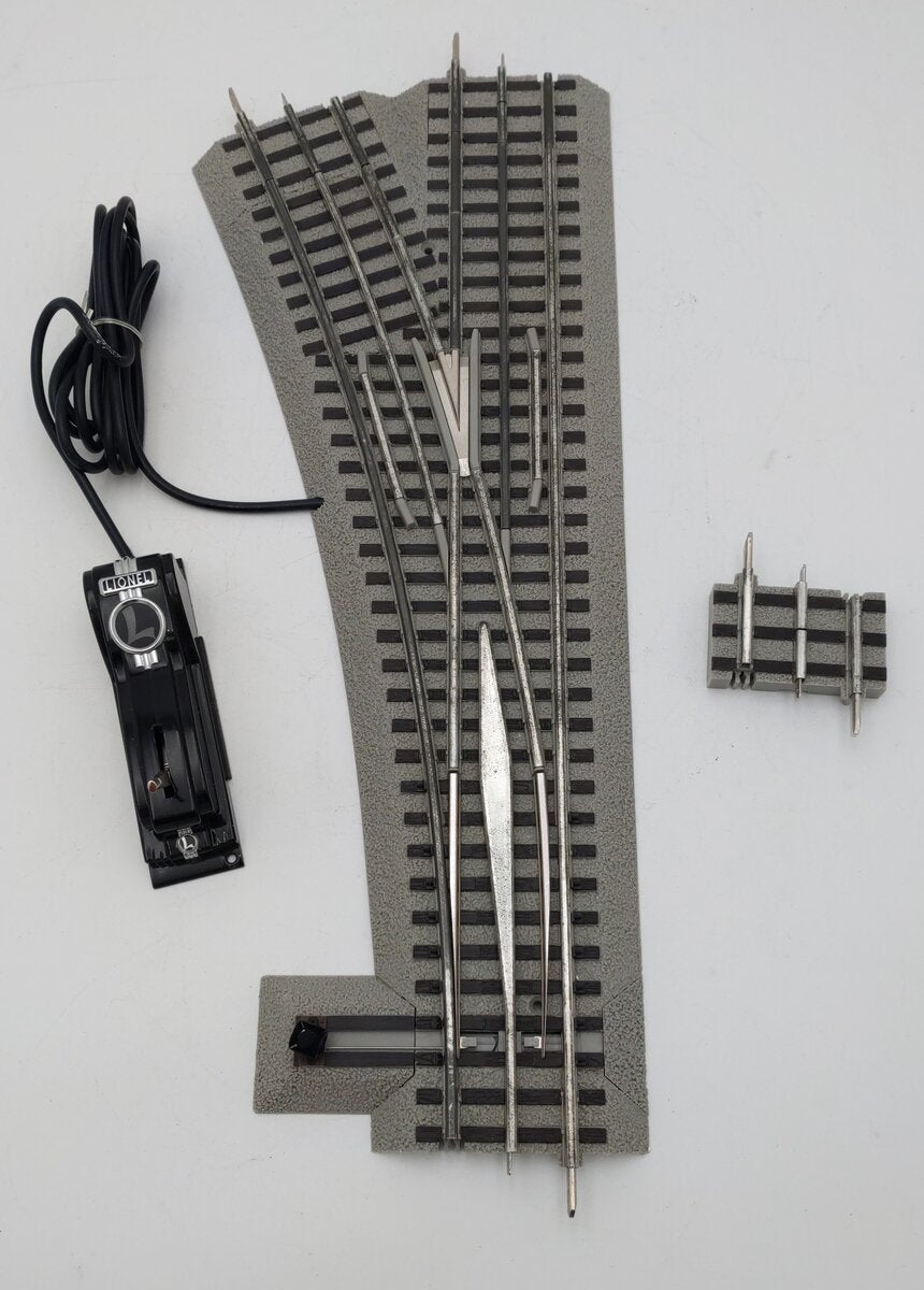 Lionel 6-12048 O72 Left Hand Remote-Control FasTrack Switch Turnout EX/Box