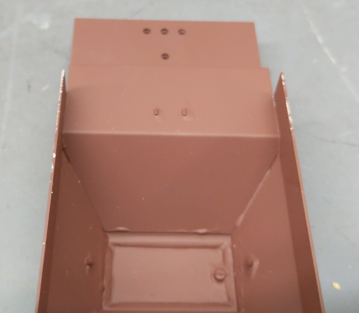 Pecos River Brass O Scale Brass Assorted Hopper Car Underbodies [6] (2-Rail) EX/Box