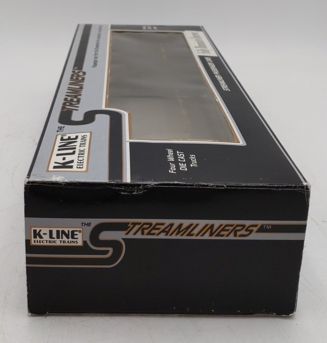 K-Line K0479 O KCC Golden State "Golden Divan" 18" Aluminum Observation Car EX/Box