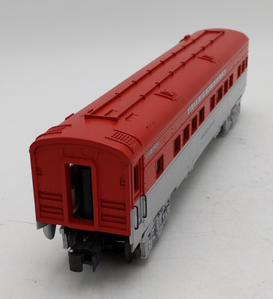 K-Line K0479 O KCC Golden State "Golden Divan" 18" Aluminum Observation Car EX/Box