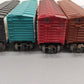 Lionel O Gauge Assorted Freight Cars: 6-29225, 6-19956, 6-5702, 6-9818 [4] EX/Box