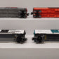 Lionel O Gauge Assorted Freight Cars: 6-29225, 6-19956, 6-5702, 6-9818 [4] EX/Box