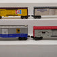 Lionel O Gauge Assorted Freight Cars: 6-9801, 6-5701, 6-9888, 6-9881 [4] VG