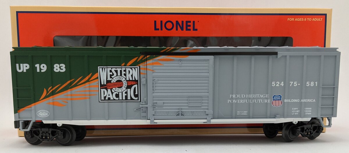 Lionel 6-52475 Union Pacific/Western Pacific Boxcar #1983 LN/Box
