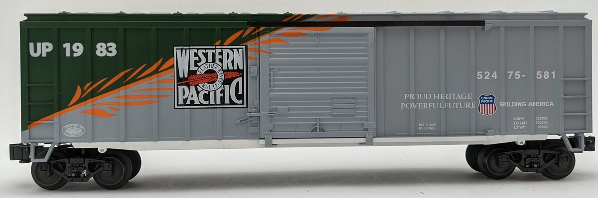 Lionel 6-52475 Union Pacific/Western Pacific Boxcar #1983 LN/Box