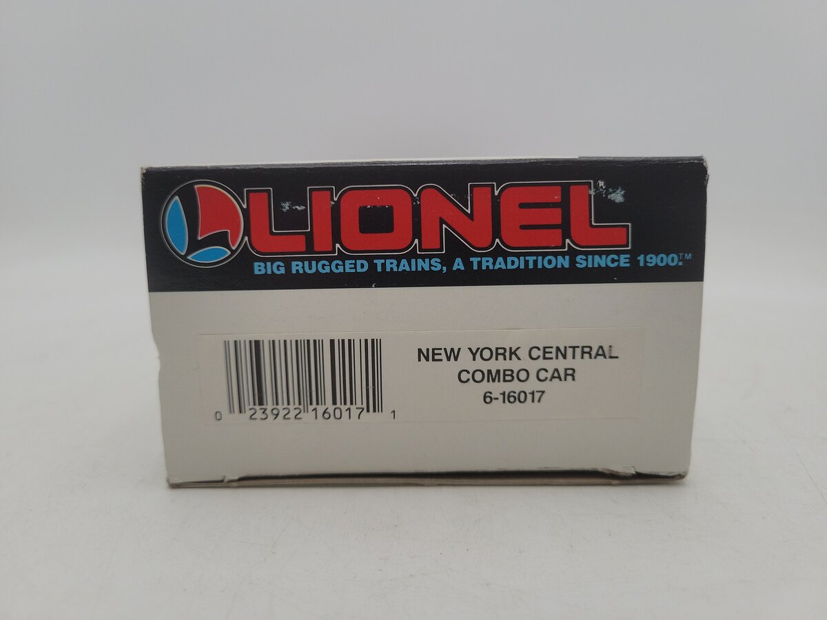 Lionel 6-16017 O / O27 Gauge New York Central "Lake Michigan" Combine Car EX/Box