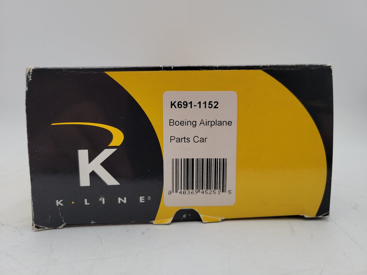 K-Line K691-1152 O Gauge TCA Boeing Airplane Parts Car EX/Box