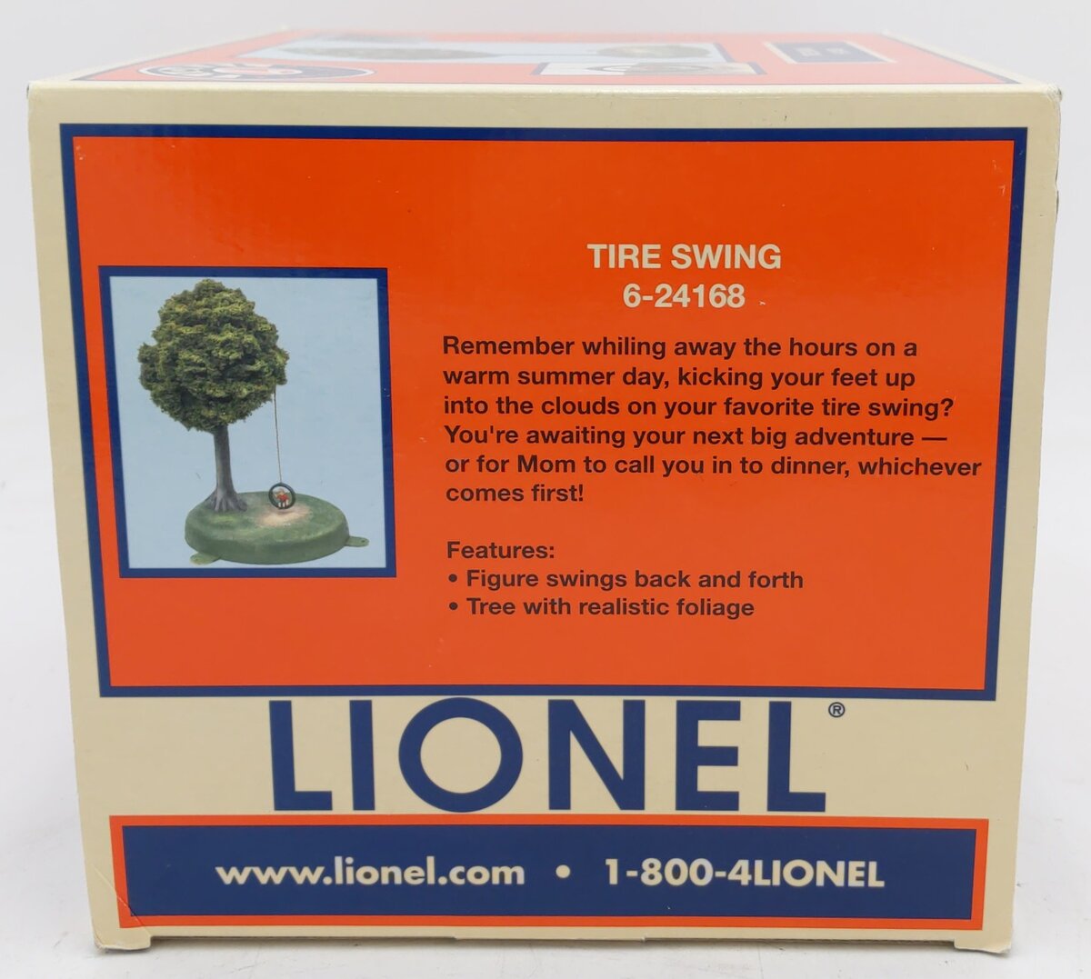 Lionel 6-24168 O Tire Swing Animated Scene EX/Box