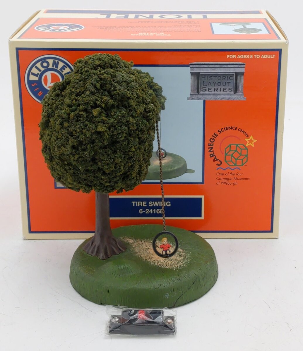 Lionel 6-24168 O Tire Swing Animated Scene EX/Box