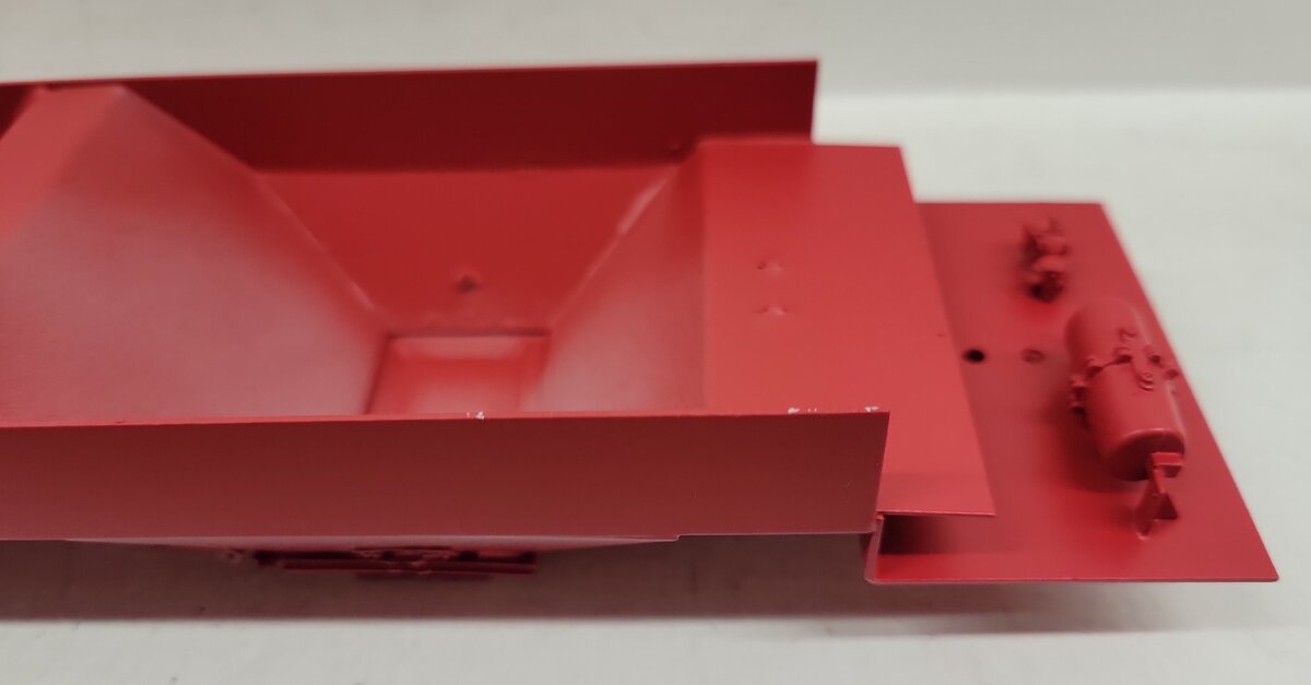 Pecos River Brass O Scale Brass Assorted Hopper Car Underbodies [6] (2-Rail) EX/Box