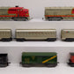 Marx 05944 Vintage O 8 Unit Twin Diesel Santa Fe & Passenger Cars Set VG/Box