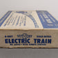 Marx 05944 Vintage O 8 Unit Twin Diesel Santa Fe & Passenger Cars Set VG/Box
