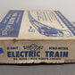 Marx 05944 Vintage O 8 Unit Twin Diesel Santa Fe & Passenger Cars Set VG/Box