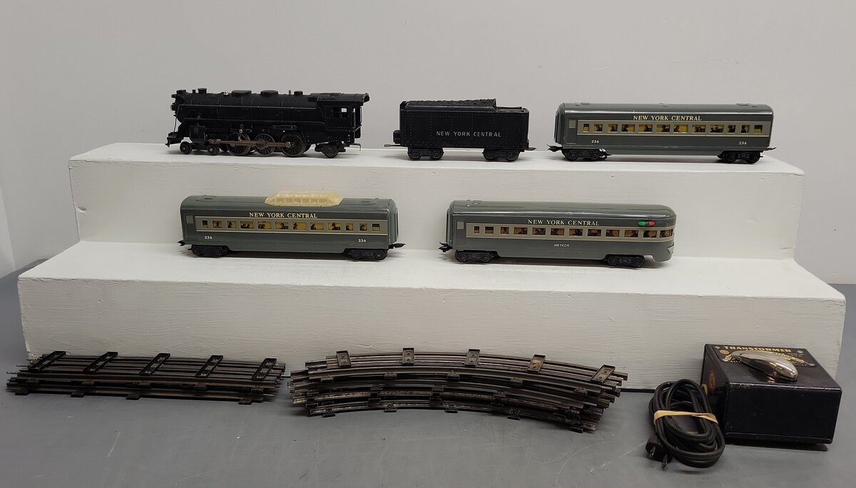 Marx 35150 Vintage O NYC Steam Passenger Train Set EX/Box