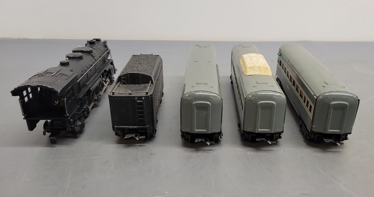 Marx 35150 Vintage O NYC Steam Passenger Train Set EX/Box