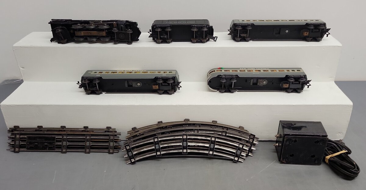 Marx 35150 Vintage O NYC Steam Passenger Train Set EX/Box