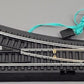 Bachmann 44462 HO E-Z Track Right-Hand Switch Turnout EX