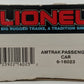 Lionel 6-16023 O Gauge Amtrak Streamlined Passenger Car #16023 VG/Box