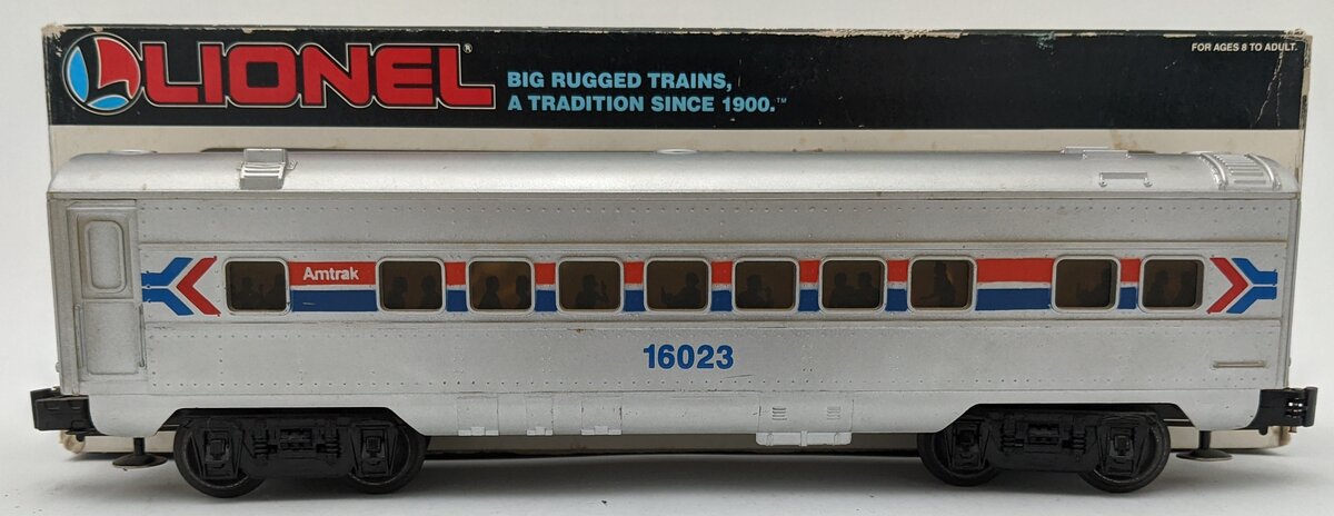 Lionel 6-16023 O Gauge Amtrak Streamlined Passenger Car #16023 VG/Box