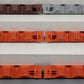 Pecos River Brass O Scale Brass Assorted Hopper Car Underbodies [6] (2-Rail) LN/Box