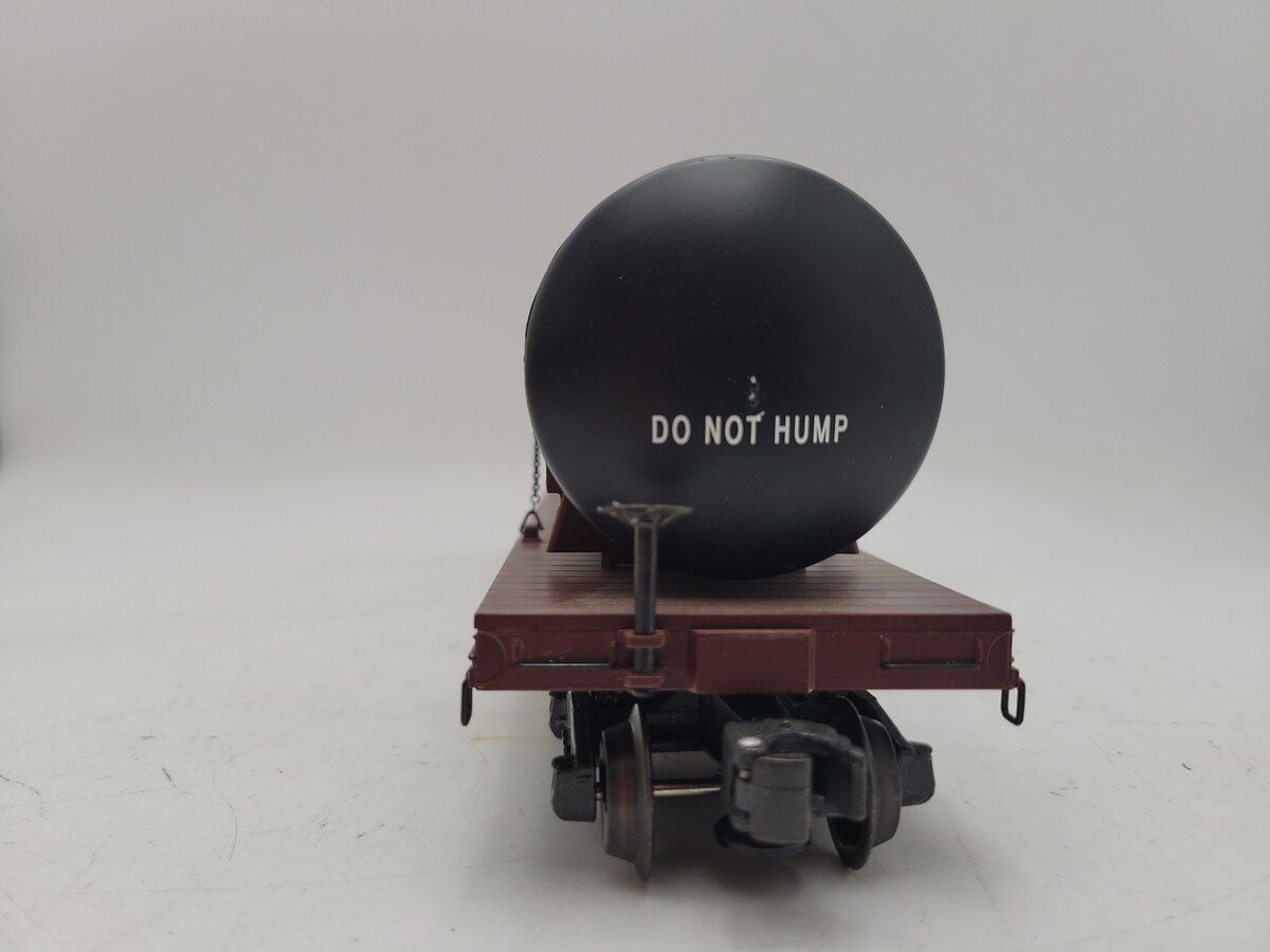 K-Line K693-1791 O Gauge New Haven 16 Wheel Flatcar w/ Tank VG/Box