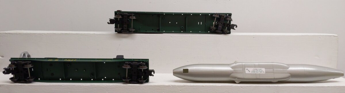 K-Line K691-1172 & K691-1173 O Gauge Boeing Airplane 2-Car Set EX/Box