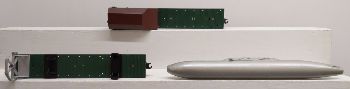 K-Line K691-1172 & K691-1173 O Gauge Boeing Airplane 2-Car Set EX/Box