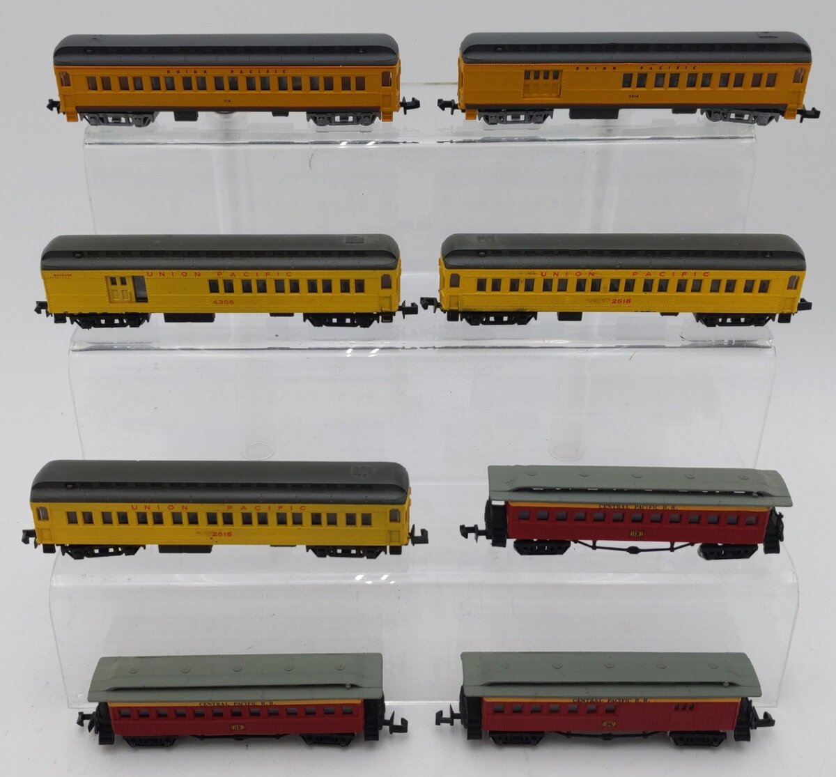 Bachmann N Scale Assorted Passenger Cars [8] EX