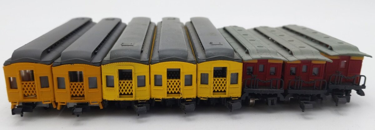 Bachmann N Scale Assorted Passenger Cars [8] EX