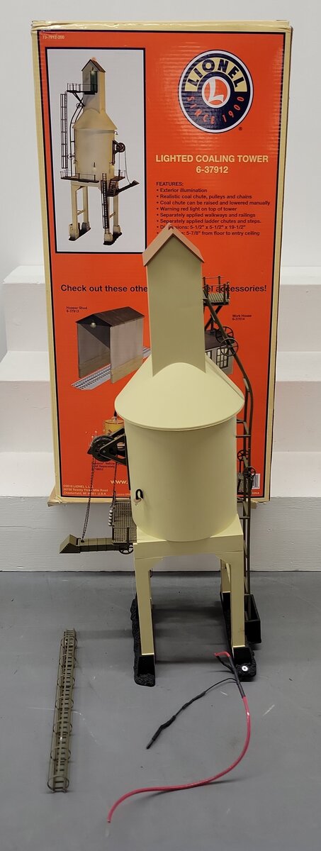 Lionel 6-37912 O Lighted Coaling Tower VG/Box