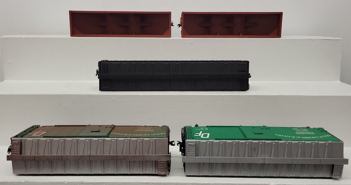Atlas & Other O Scale CUSTOM Assorted Freight Cars: #80011, #80076 [5] (2-Rail)