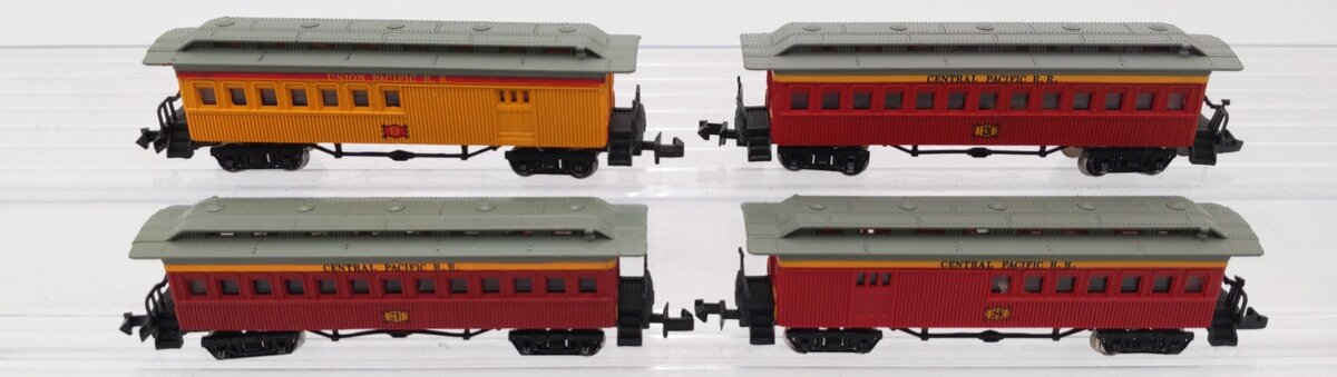 Bachmann N Scale Assorted Passenger Cars [4] EX/Box