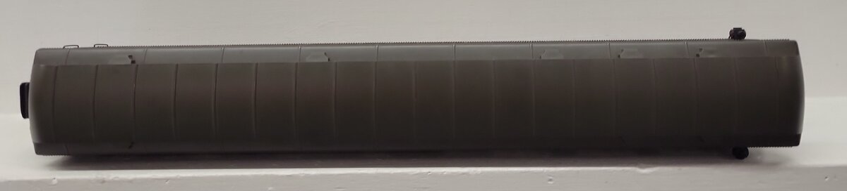 K-Line K1510 Custom O Scale Santa Fe Observation Car- 2 Rail