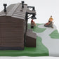 MTH 30-90012 O Brown Work Office W/ Operating Fire EX