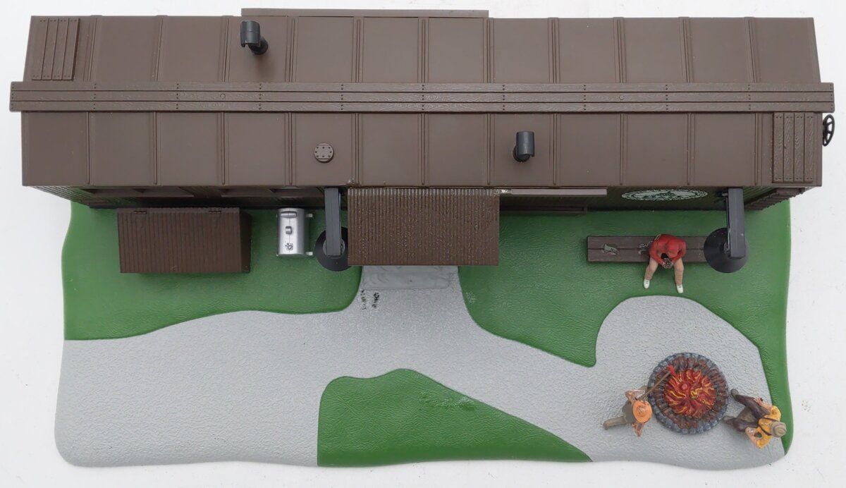 MTH 30-90012 O Brown Work Office W/ Operating Fire EX