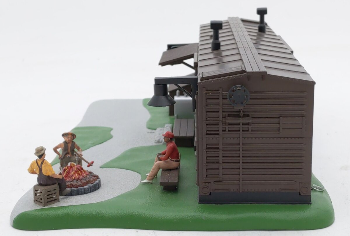 MTH 30-90012 O Brown Work Office W/ Operating Fire EX