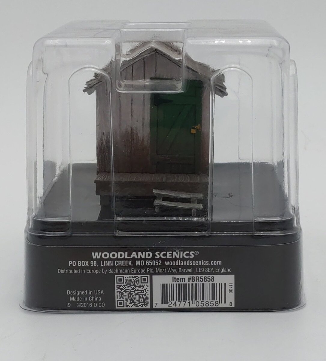 Woodland Scenics BR5858 O Scale Wood Shack LN/Box