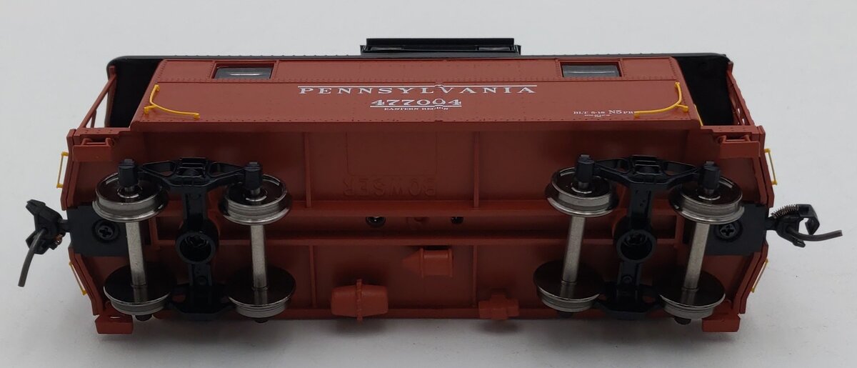 Bowser 43357 HO PRR Early Eastern Region PRR N5 Caboose Ready to Run #477004 LN/Box