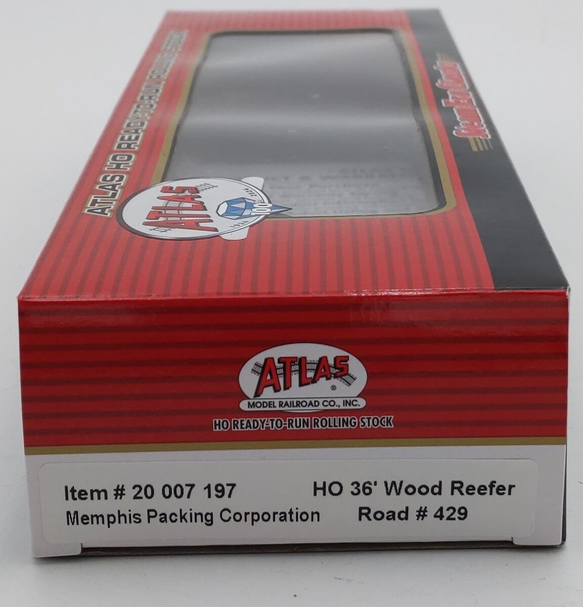 Atlas 20007197 HO Memphis Packing Corporation 36' Wood Reefer #429 LN/Box