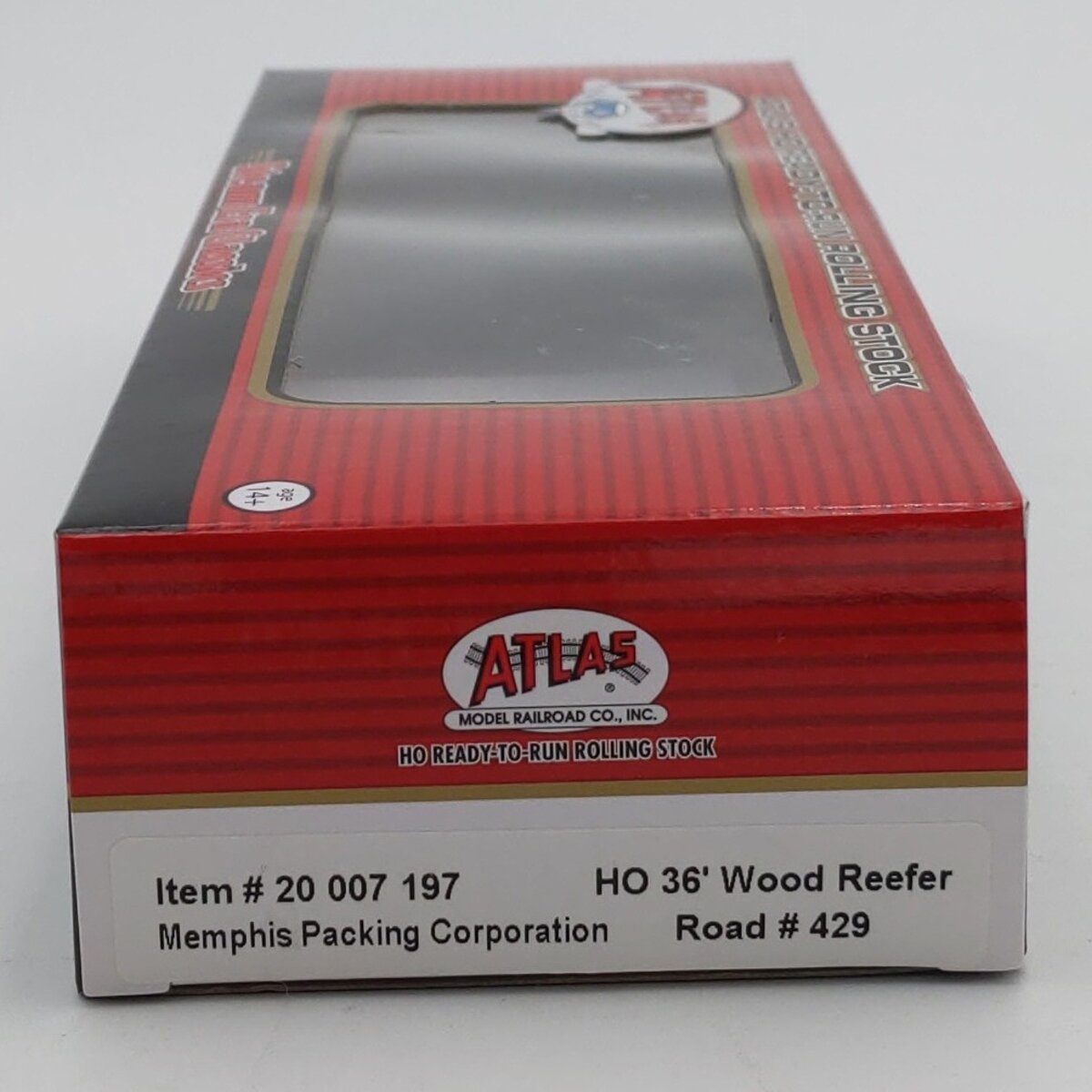 Atlas 20007197 HO Memphis Packing Corporation 36' Wood Reefer #429 LN/Box