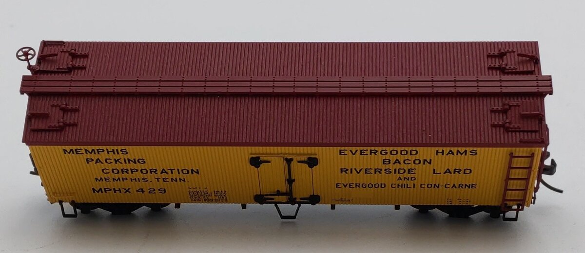 Atlas 20007197 HO Memphis Packing Corporation 36' Wood Reefer #429 LN/Box