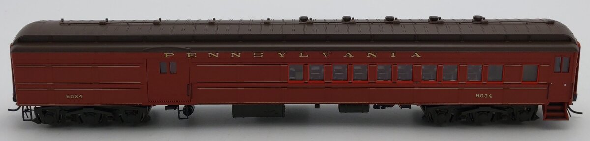 Broadway Limited 8980 HO Pennsylvania PB70 Coach-Baggage Combine #5034 LN/Box