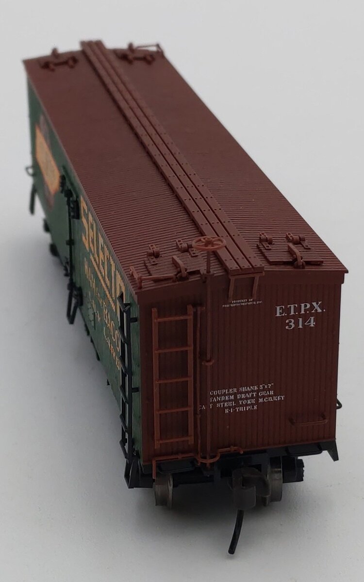 Atlas 6109-2 HO Selecto 36' Wood Refrigerator Car #314 LN/Box