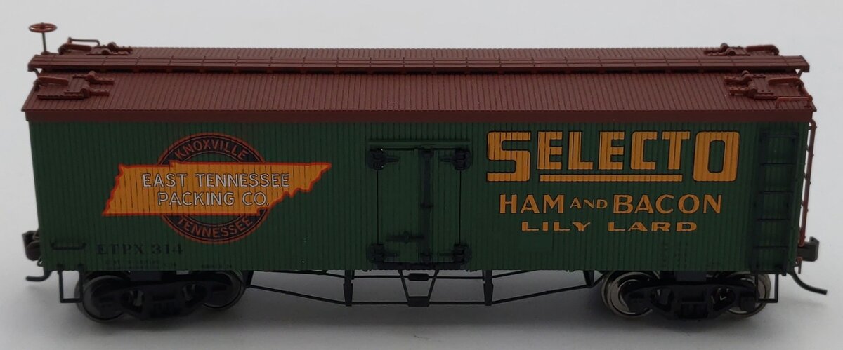 Atlas 6109-2 HO Selecto 36' Wood Refrigerator Car #314 LN/Box