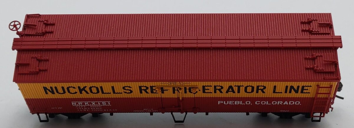 Atlas 20007207 HO Nuckoll's 36' Wood Reefer #151 LN/Box