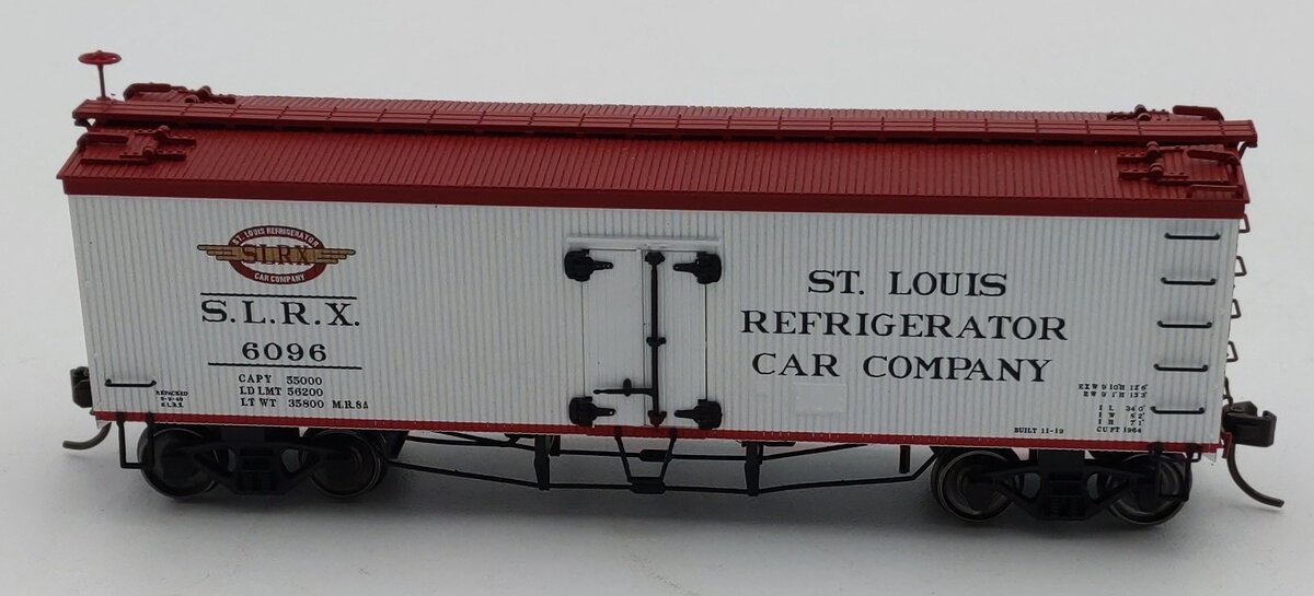 Atlas 20007200 HO St. Louis Refrigerator Car Co.36' Wood Reefer #6096 LN/Box