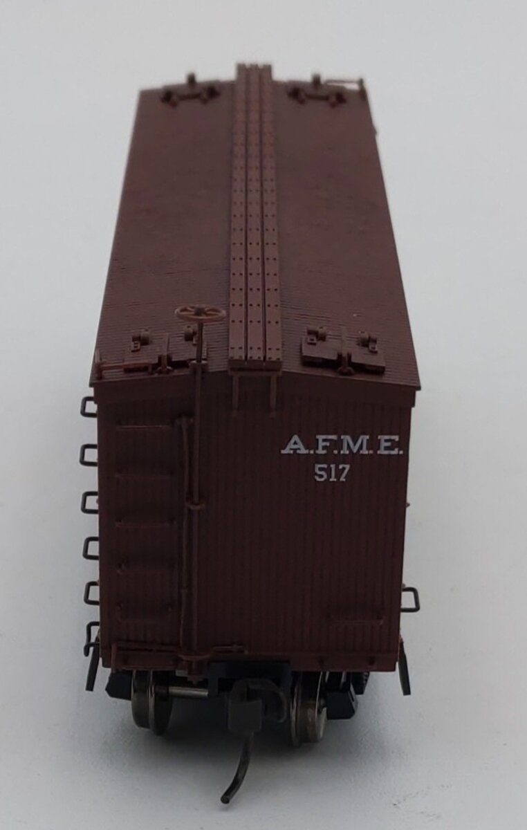 Atlas 20005800 HO Scale Agar Packing Company 36' Wood Reefer Car #517 LN/Box